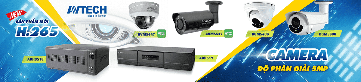 Đánh giá ưu điểm camera Avtech các dòng camera TVI - IP - Analog