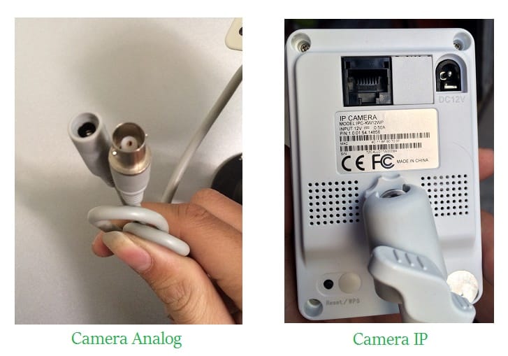Phân biệt các loại camera Ip Analog