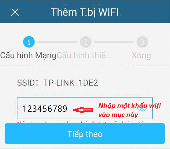 Cài đặt mật khẩu cho camera không dây KBVISION