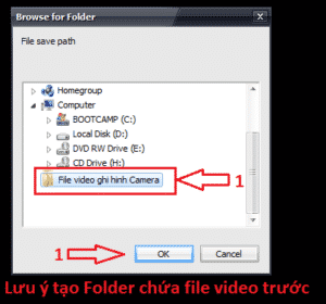 Cách chuyển định dạng file ghi hình từ Camera YooSee để xem trên máy tính2