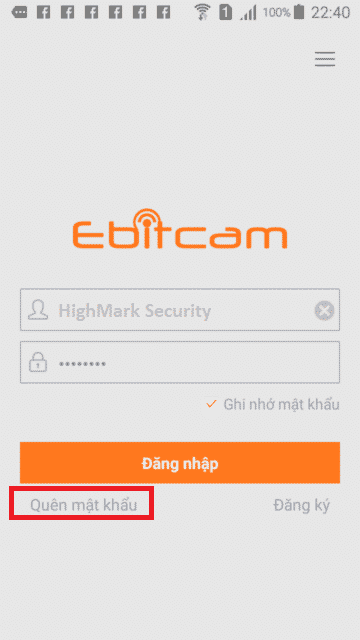 Cách lấy lại mật khẩu camera Ebitcam đơn giản khi quên mật khẩu