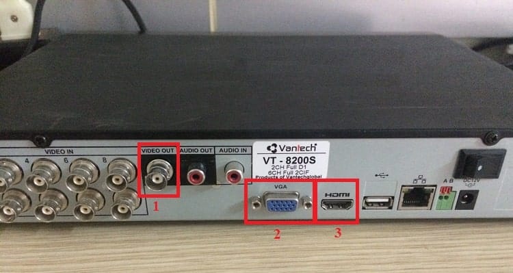 Cách kết nối tivi với đầu ghi hình camera-min