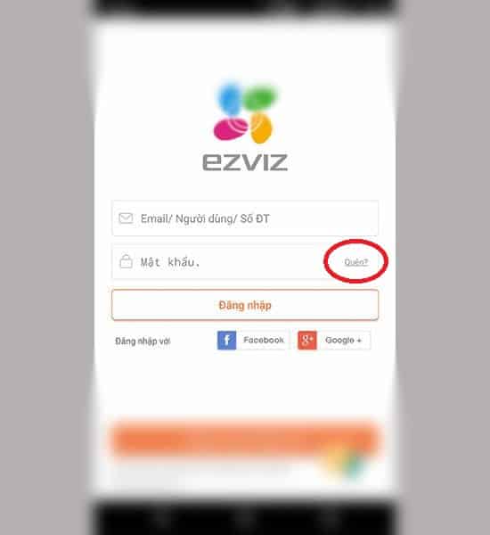 Cách lấy lại mật khẩu Camera Ezviz