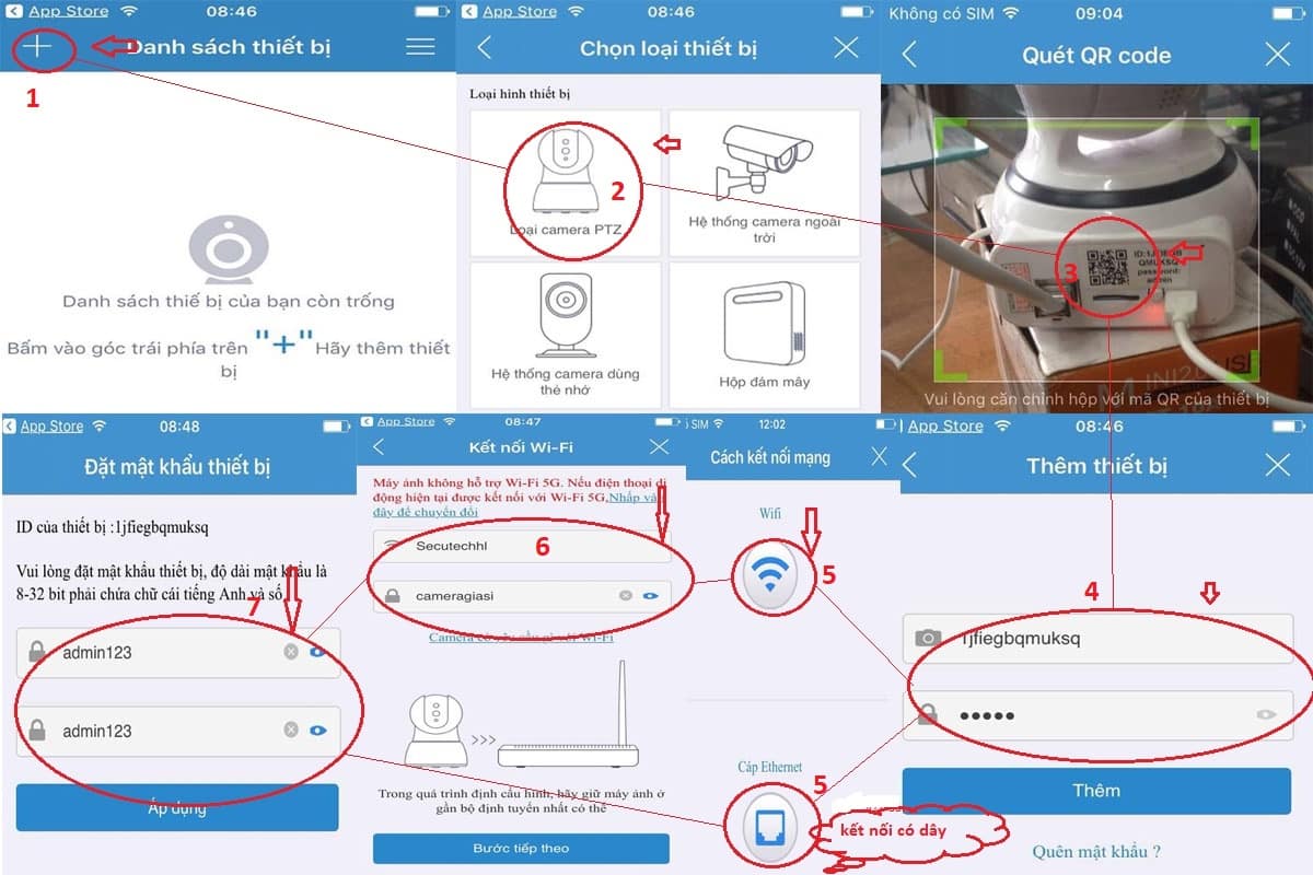 Hướng dẫn CÀI ĐẶT Camera FOFU