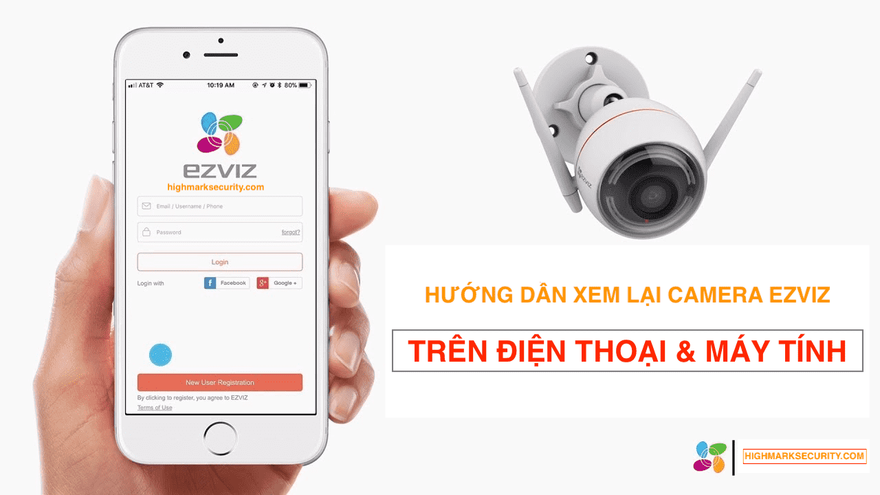 Hướng dẫn xem lại camera Ezviz
