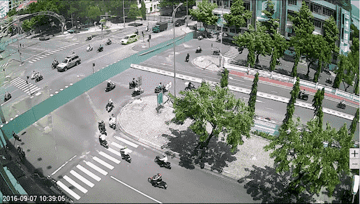 Nút camera giao thông cầu Rồng thành phố Đà Nẵng