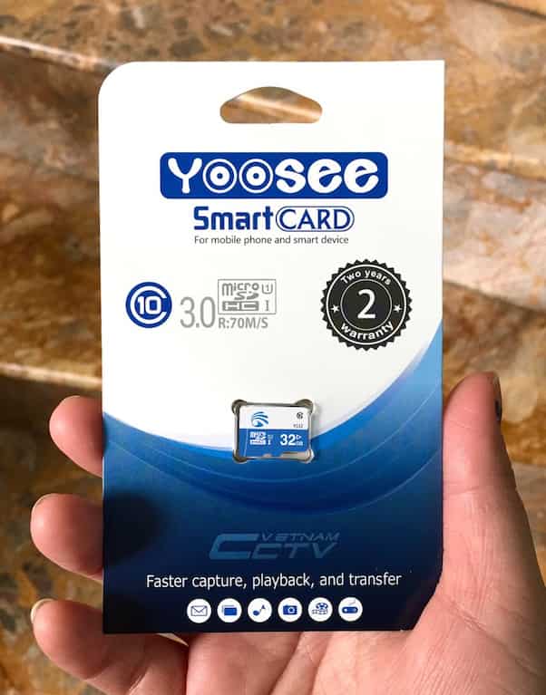 Thẻ nhớ camera Yoosee 32Gb