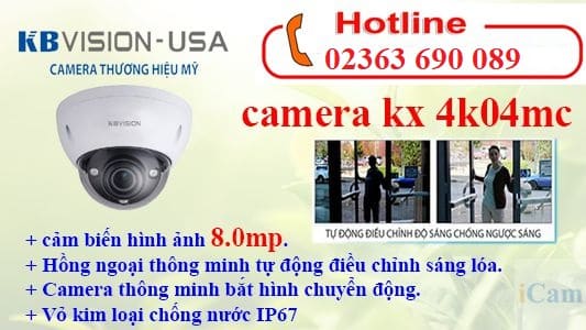 Camera KBVision KX-4K04MC