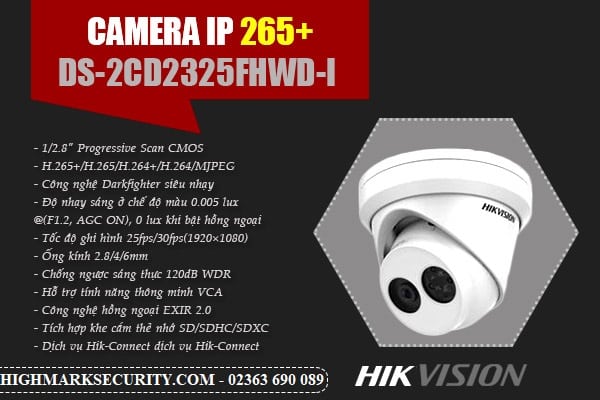 Camera quan sát DS-2CD2325FHWD-I