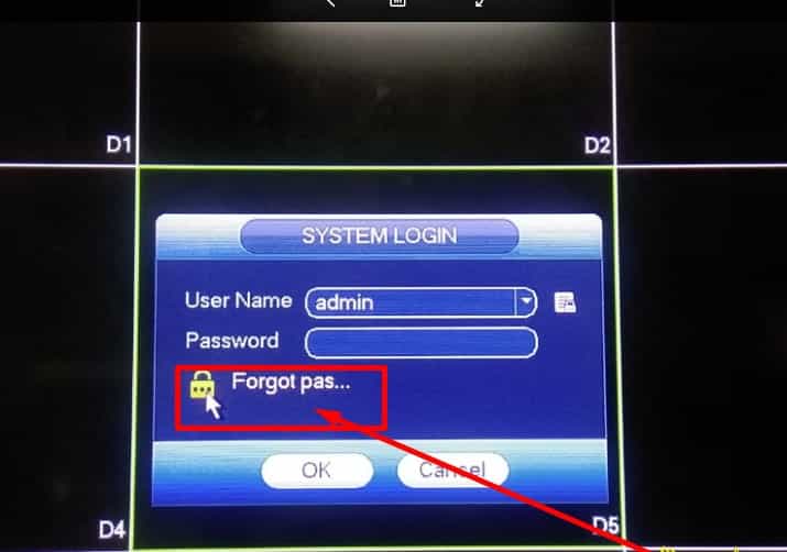 Tính năng Forgot Password