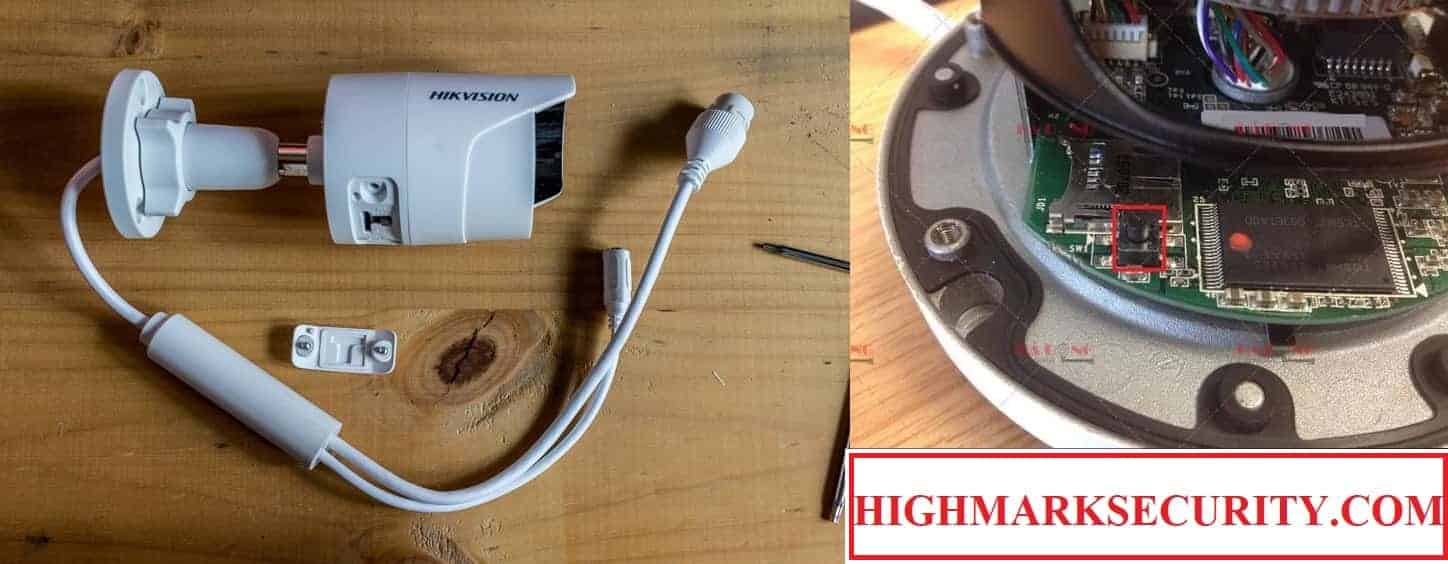 Hướng dẫn reset nút cứng camera Hikvision