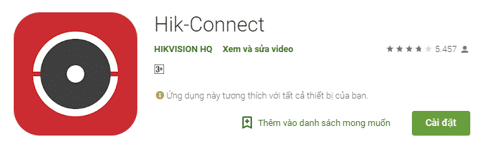 Tải Phần Mềm Hik-Connect Trên Điện Thoại