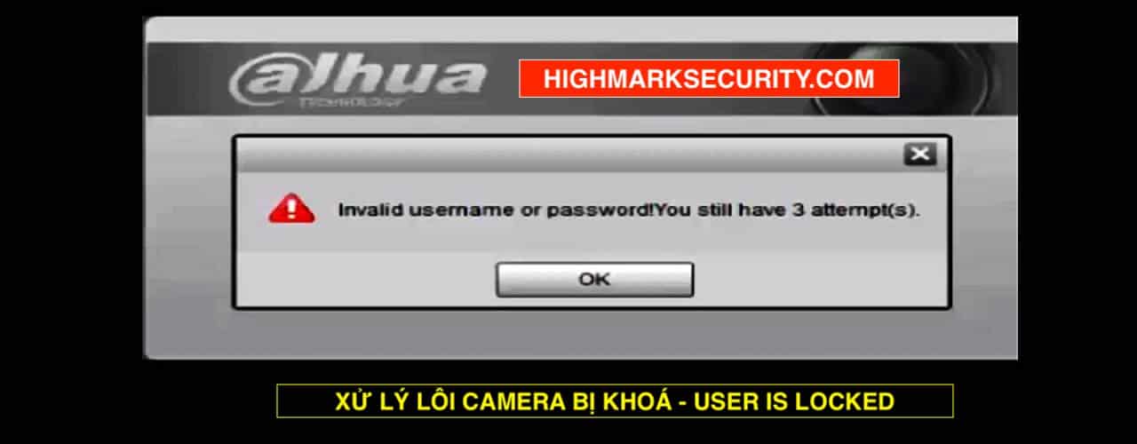 hikvision camera offline the user is locked