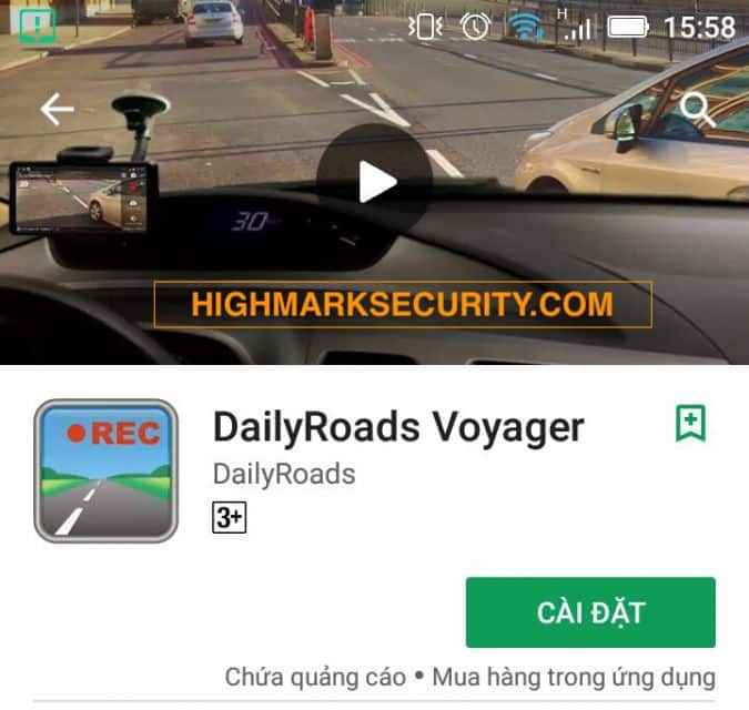 Ứng dụng App daily voyager