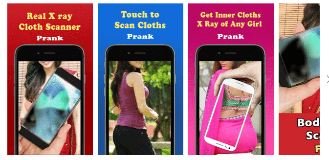 ladies body scanner x ray camera prank app