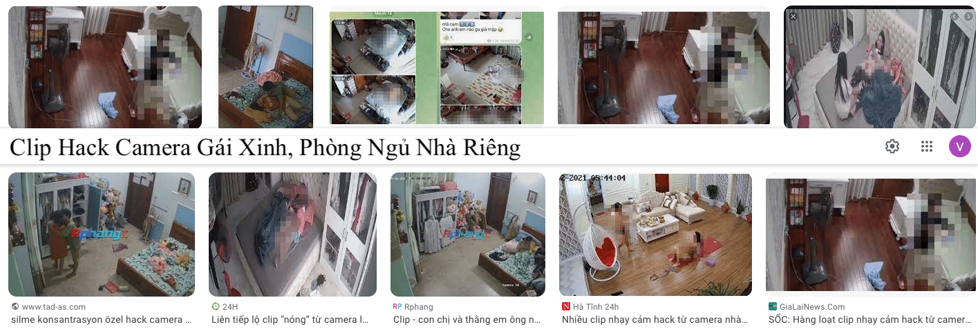 Mã QR Camera Hack Phòng Ngủ