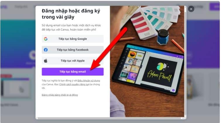 Canva Pro bản dùng thử miễn phí