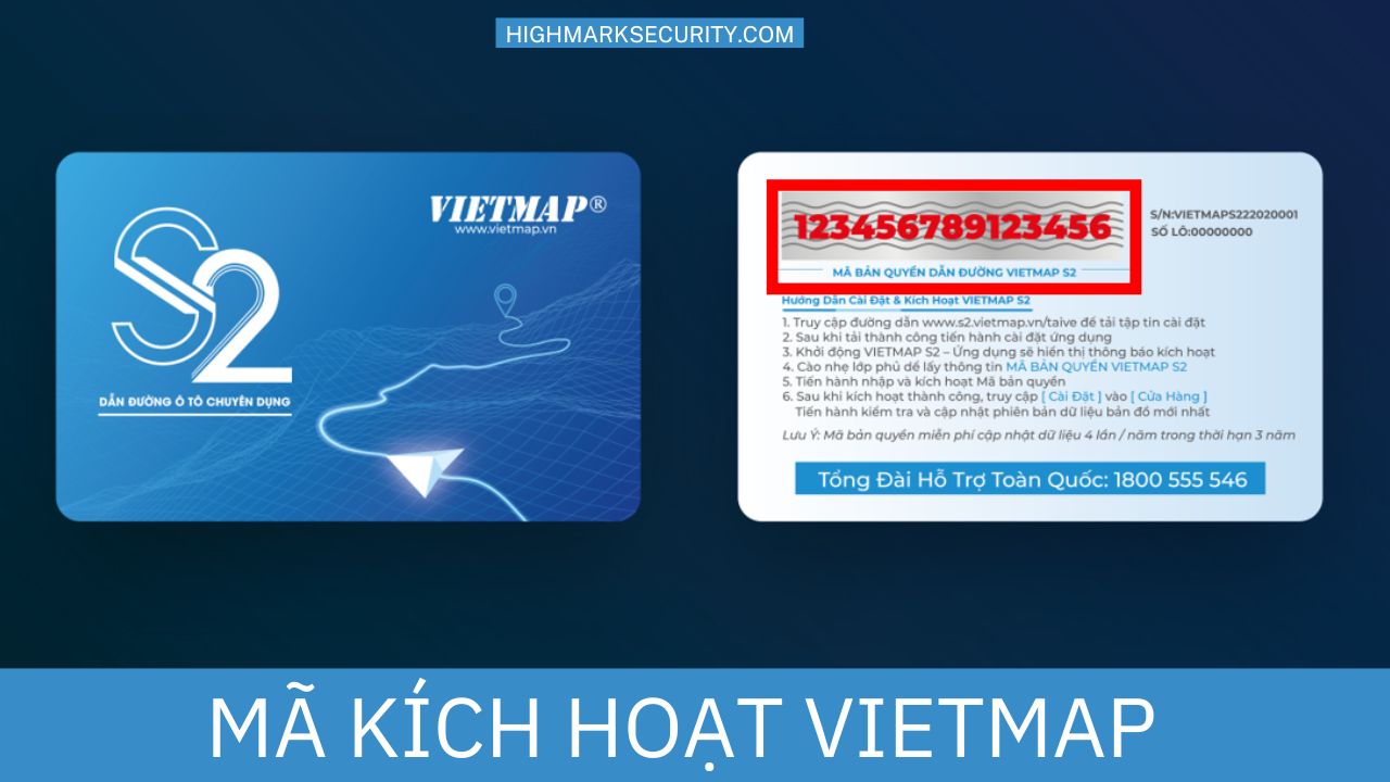 Mã Kích Hoạt VIETMAP