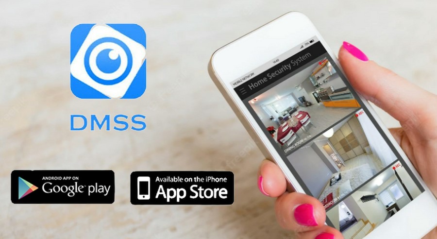 Tải app DMSS về điện thoại