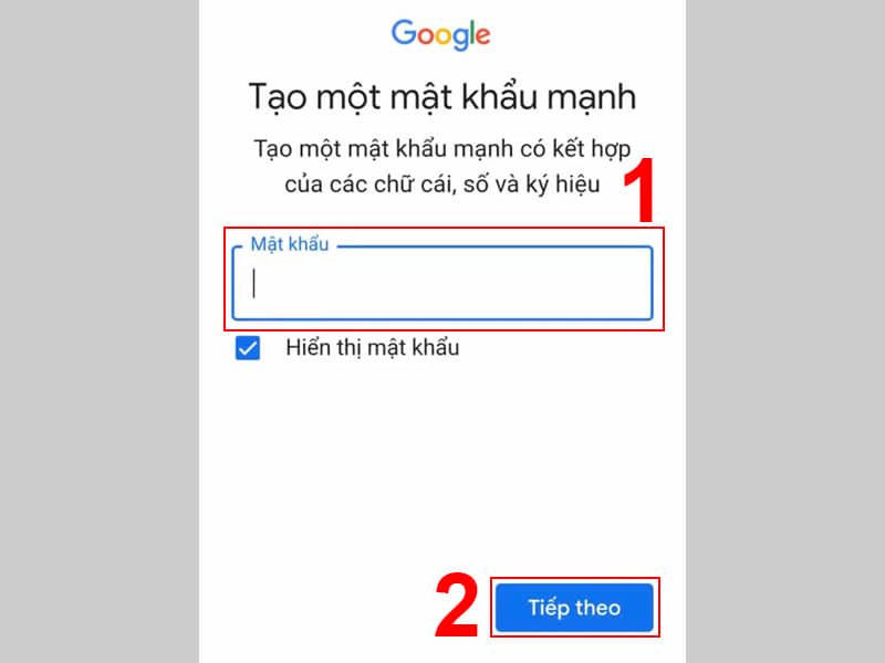 Tạo Tài Khoản Gmail Free Trên Điện Thoại