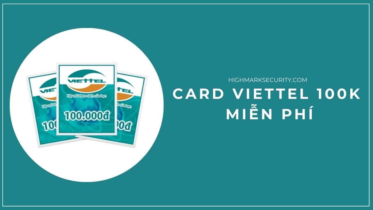 Card Viettel 100k