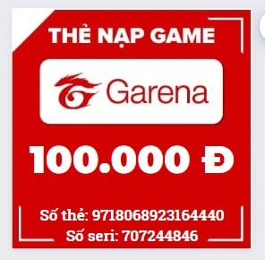 Hình Ảnh Card Garena 100K