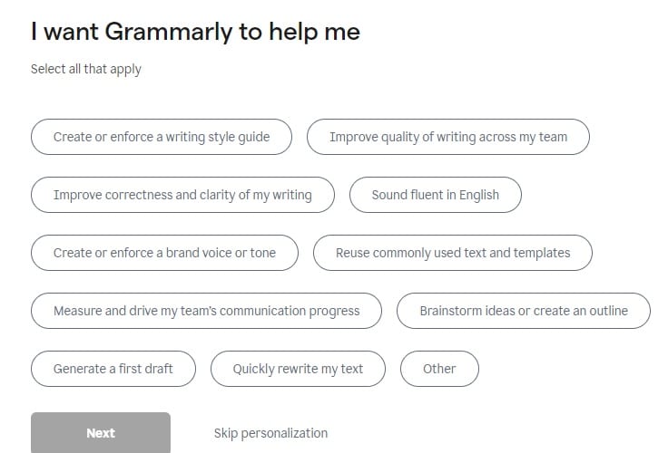 Lý do mà bạn chọn Grammarly