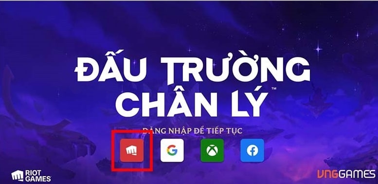 Nhấn vào icon có hình nắm đấm