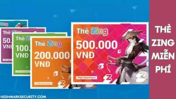 Thẻ Zing Miễn Phí 2024 (Cho Card Zing Free 20K 100K 200K)