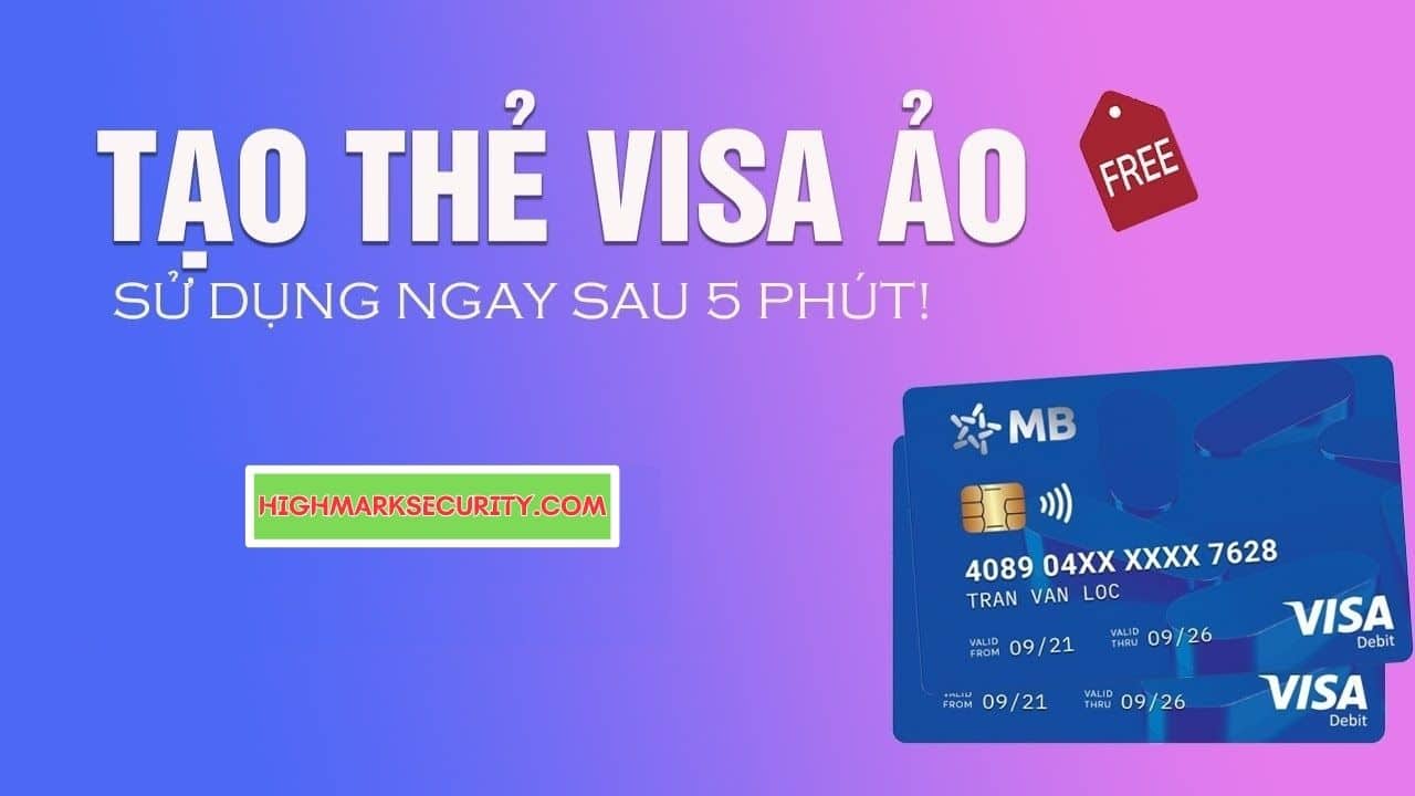 Thẻ Visa Ảo Free