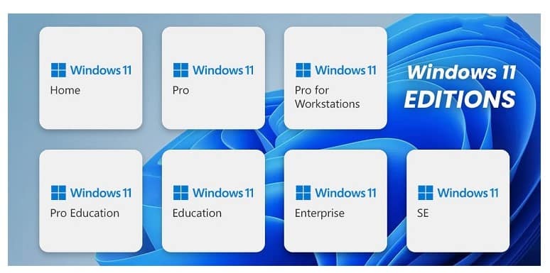 Các Phiên Bản Windows 11