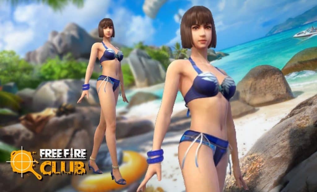 Ảnh lột đồ nhân vật free fire 3d