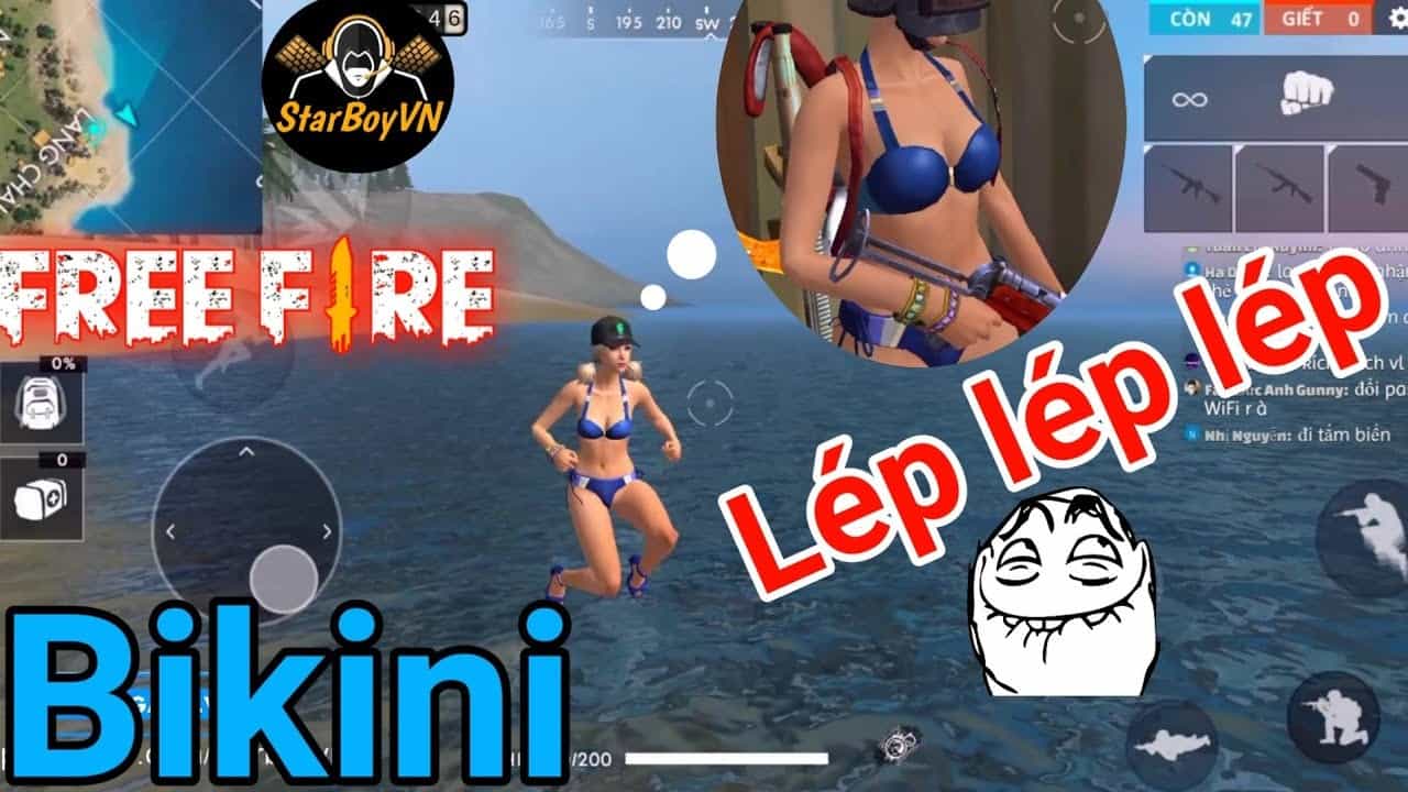 Bạn xem thêm ảnh lột đồ ff bikini gợi cảm