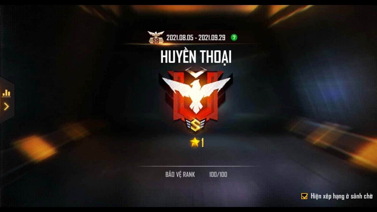 Logo hình nền máy tính free fire rank huyền thoại