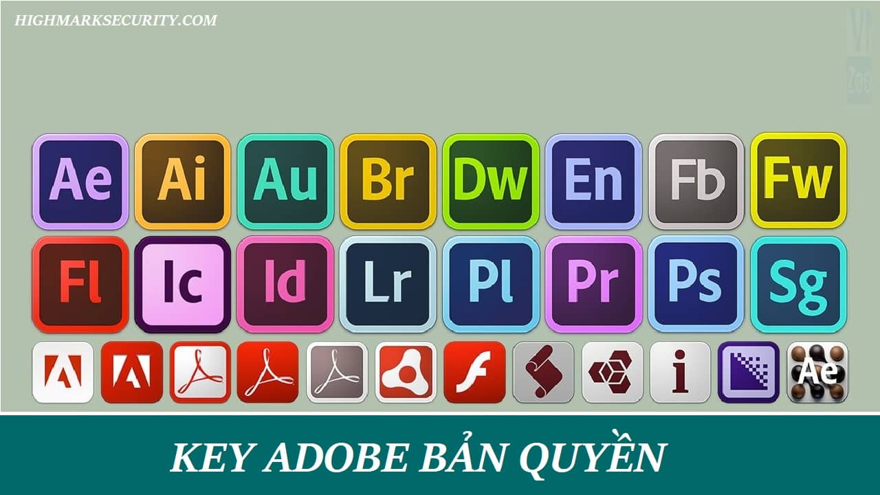 Key Adobe Bản Quyền